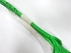未使用品　正絹　手組帯締め